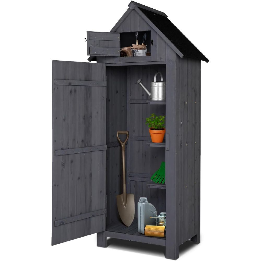 Gardening Tools Wooden - Casetta da Giardino in Legno per