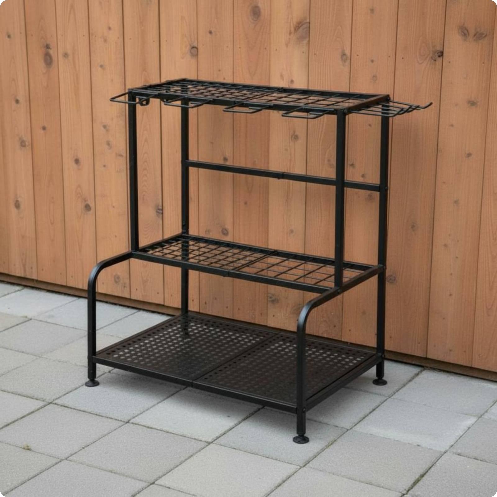 Gardening Tools Holder - Porta Attrezzi da Giardino in Metallo