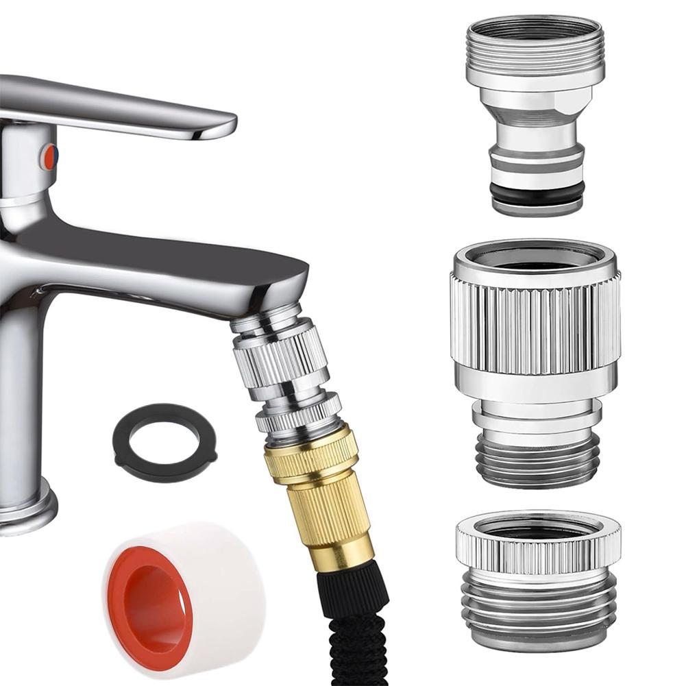 Gardening Tools Usa - Set di adattatori per rubinetto per