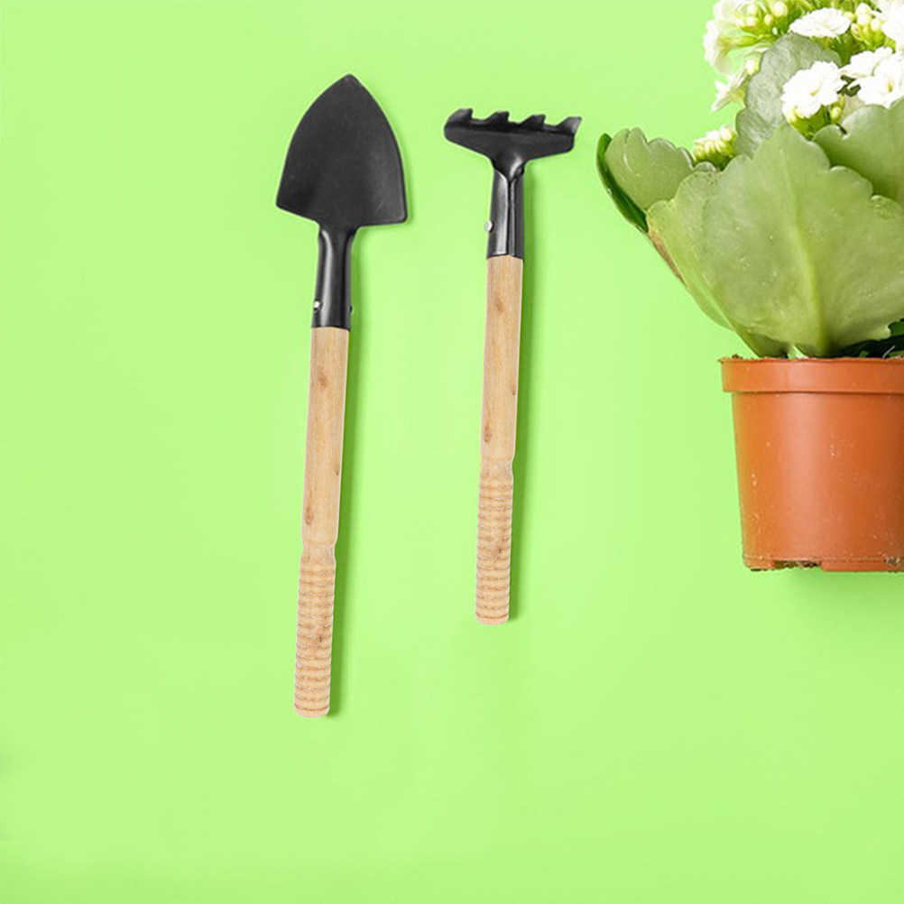 Gardening Tools Wooden - 5 Pezzi di Manici in Legno