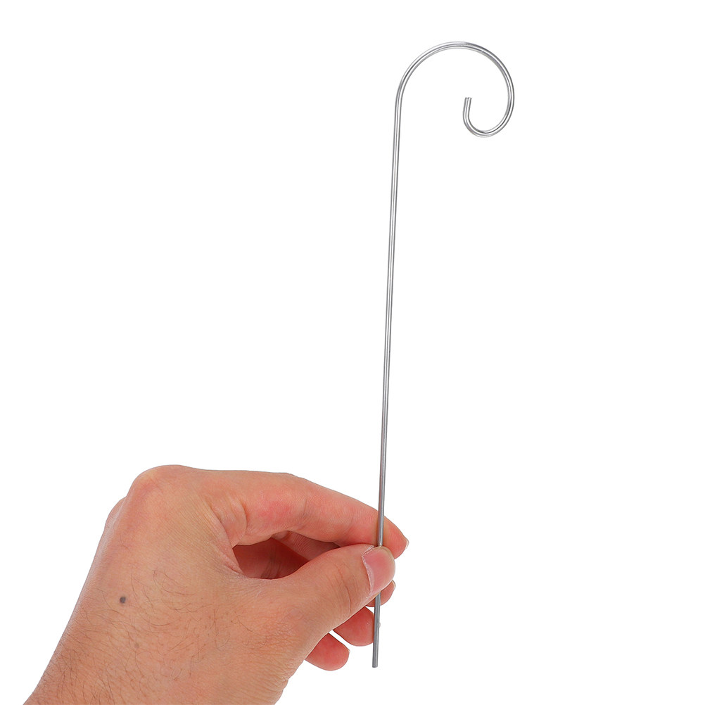 Plant Support Stake - 10 Pezzi Ganci Versatili in Metallo