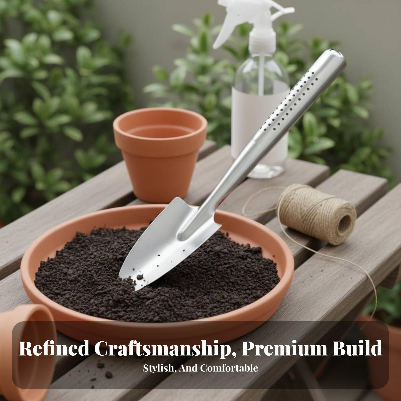 Gardening Tools Trowel - Mini Paletta in Acciaio Inossidabile, Attrezzo