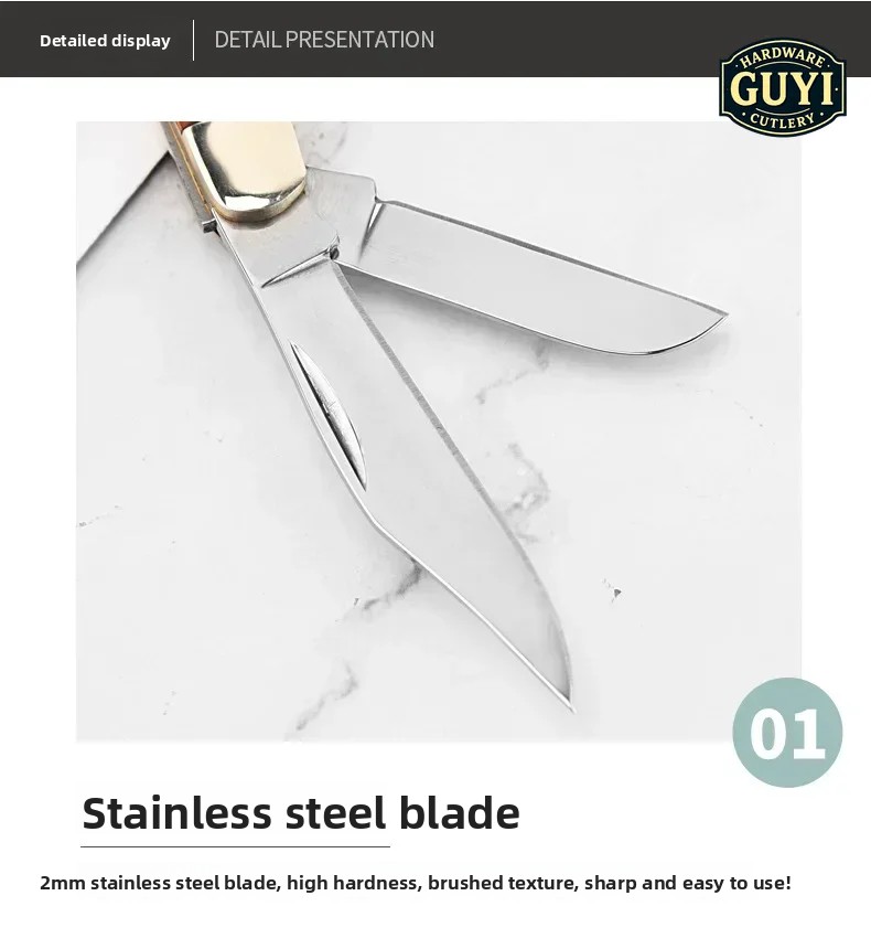 Gardening Tools Wooden - Coltello per innesto di alberi da