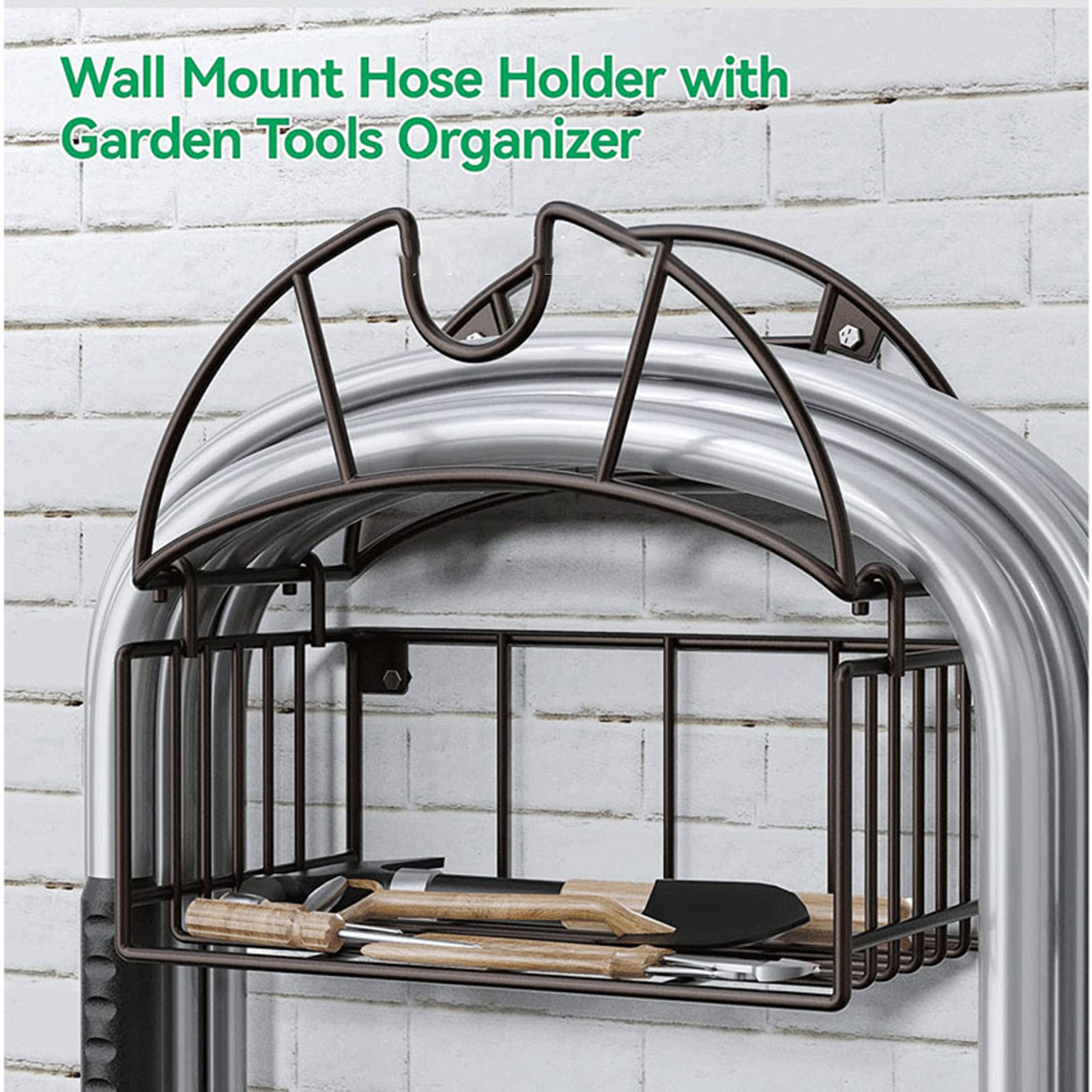 Gardening Tools Holder - Supporto per tubo da giardino per