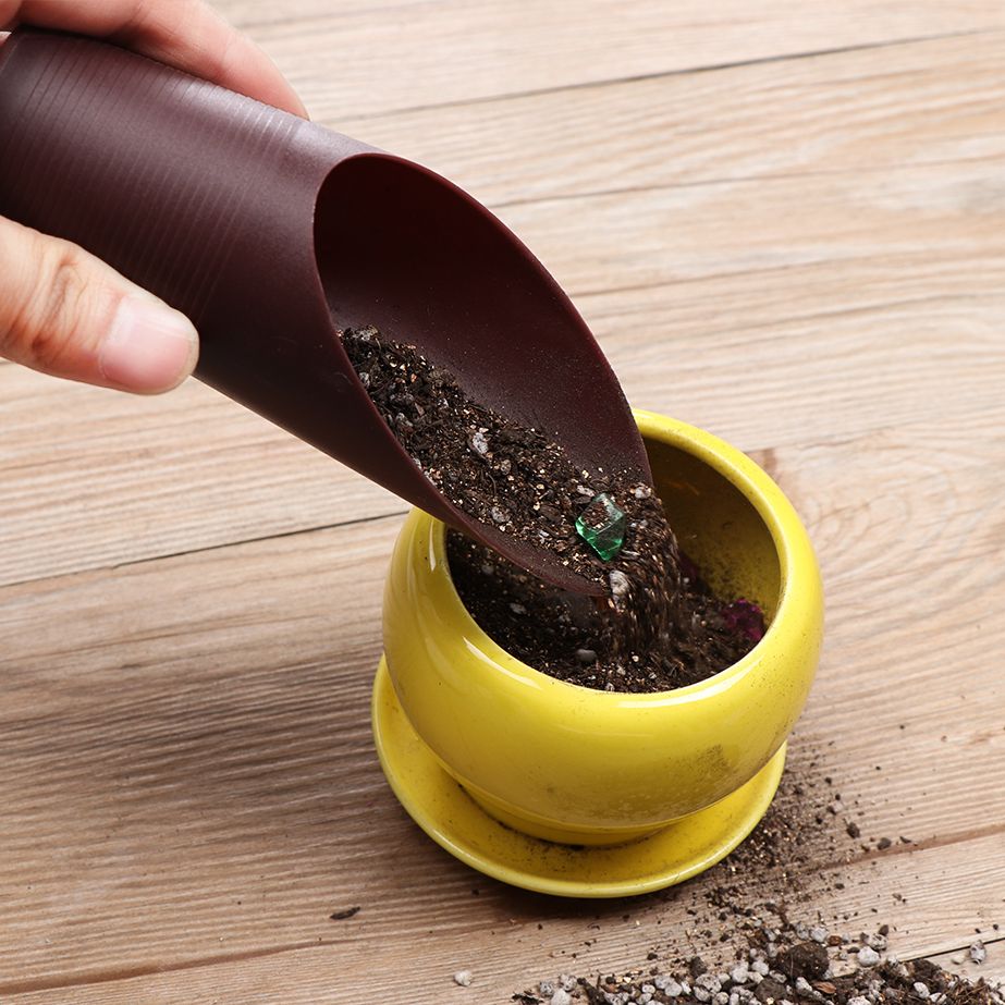 Gardening Tools Hoe - 1 pz plastica terreno pala tazza
