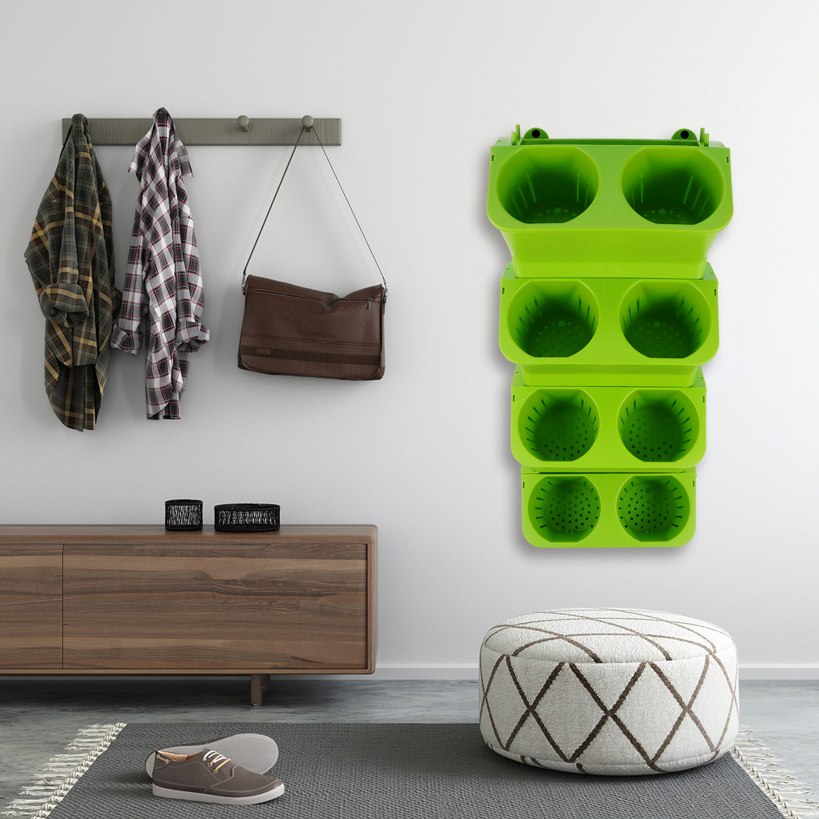 Set di 4 Fioriere Verticali da - Self-Watering Planter recensione e prezzo