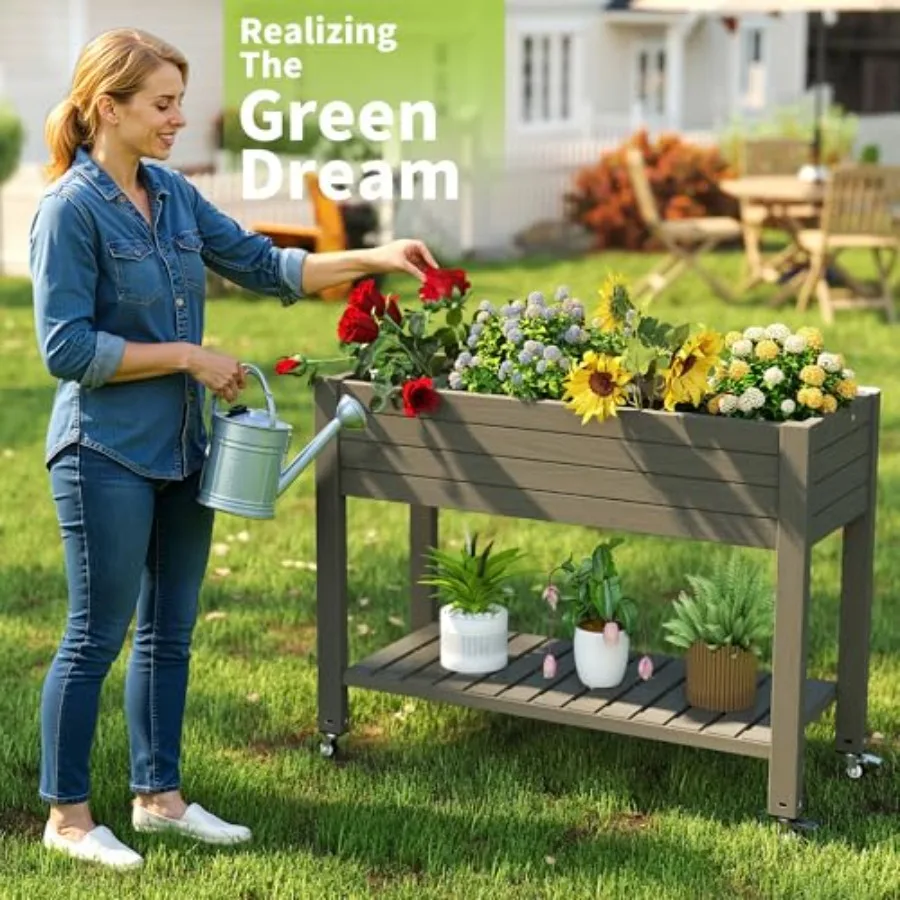 Fioriera rialzata con gambe, a - Self-Watering Planter recensione e prezzo