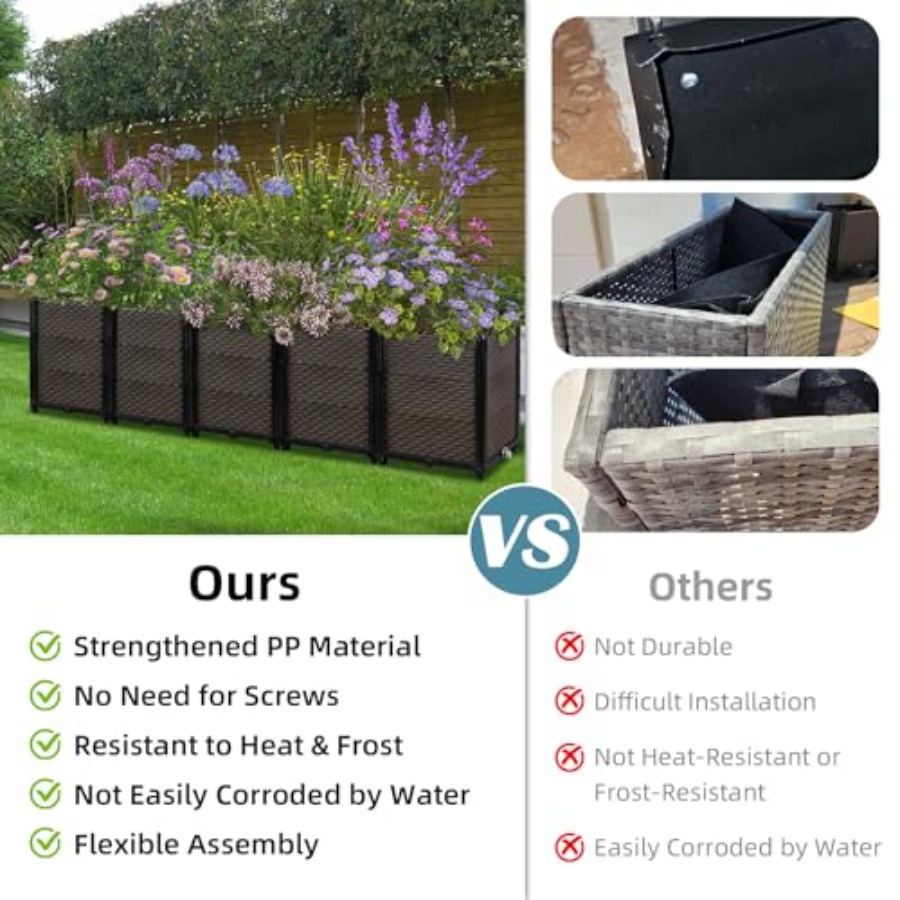 Fioriera rialzata autoirrigant - Self-Watering Planter recensione e prezzo