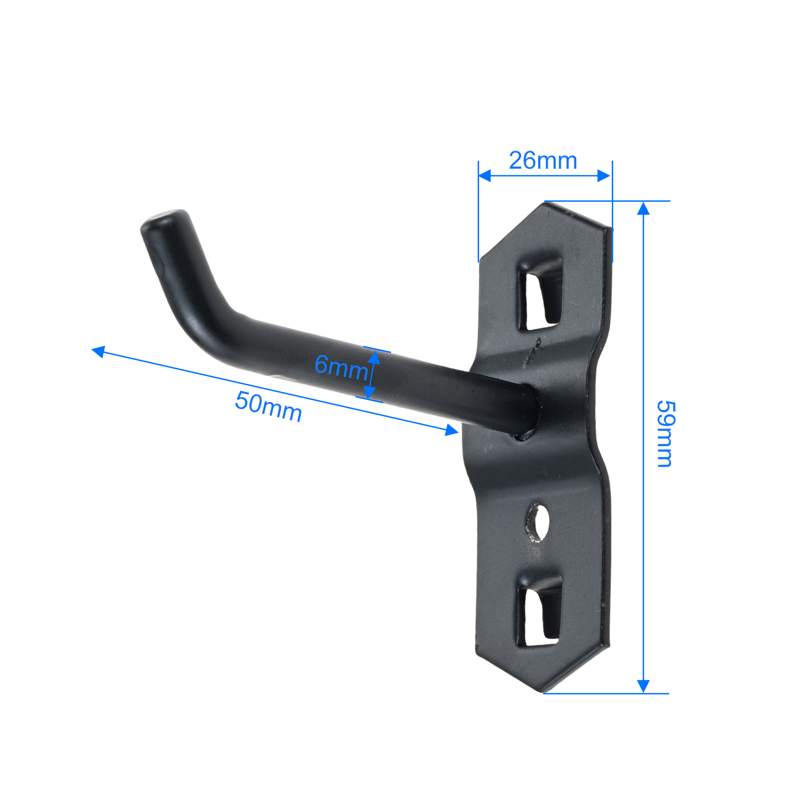 Set da 10 Ganci Neri da 50mm p - Gardening Tools Usa recensione e prezzo