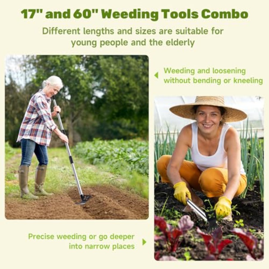 Sarchiatrice da 60 pollici con - Gardening Tools Hoe recensione e prezzo