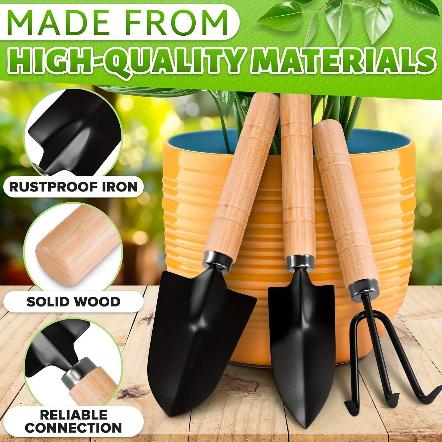 3PC/1Set Mini Attrezzi da giar - Gardening Tools Rake recensione e prezzo