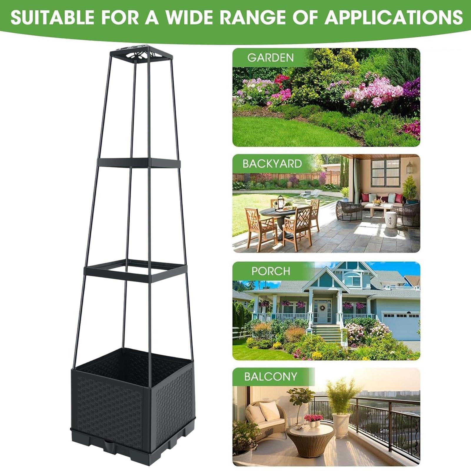 Fioriera rialzata con tralicci - Self-Watering Planter recensione e prezzo