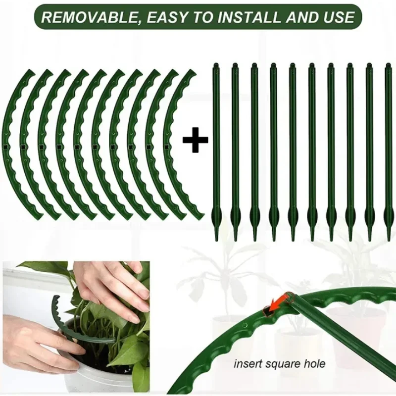 Supporto per piante in plastic - Gardening Tools Hoe recensione e prezzo