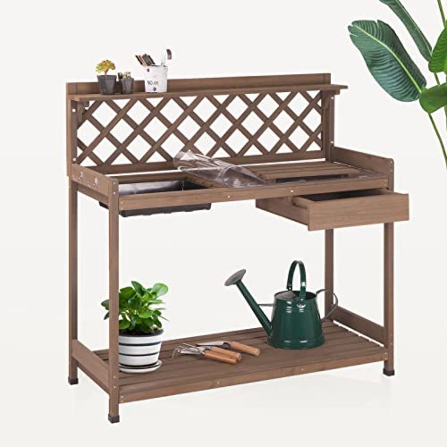 Banco da giardinaggio per este - Gardening Tools Wooden recensione e prezzo