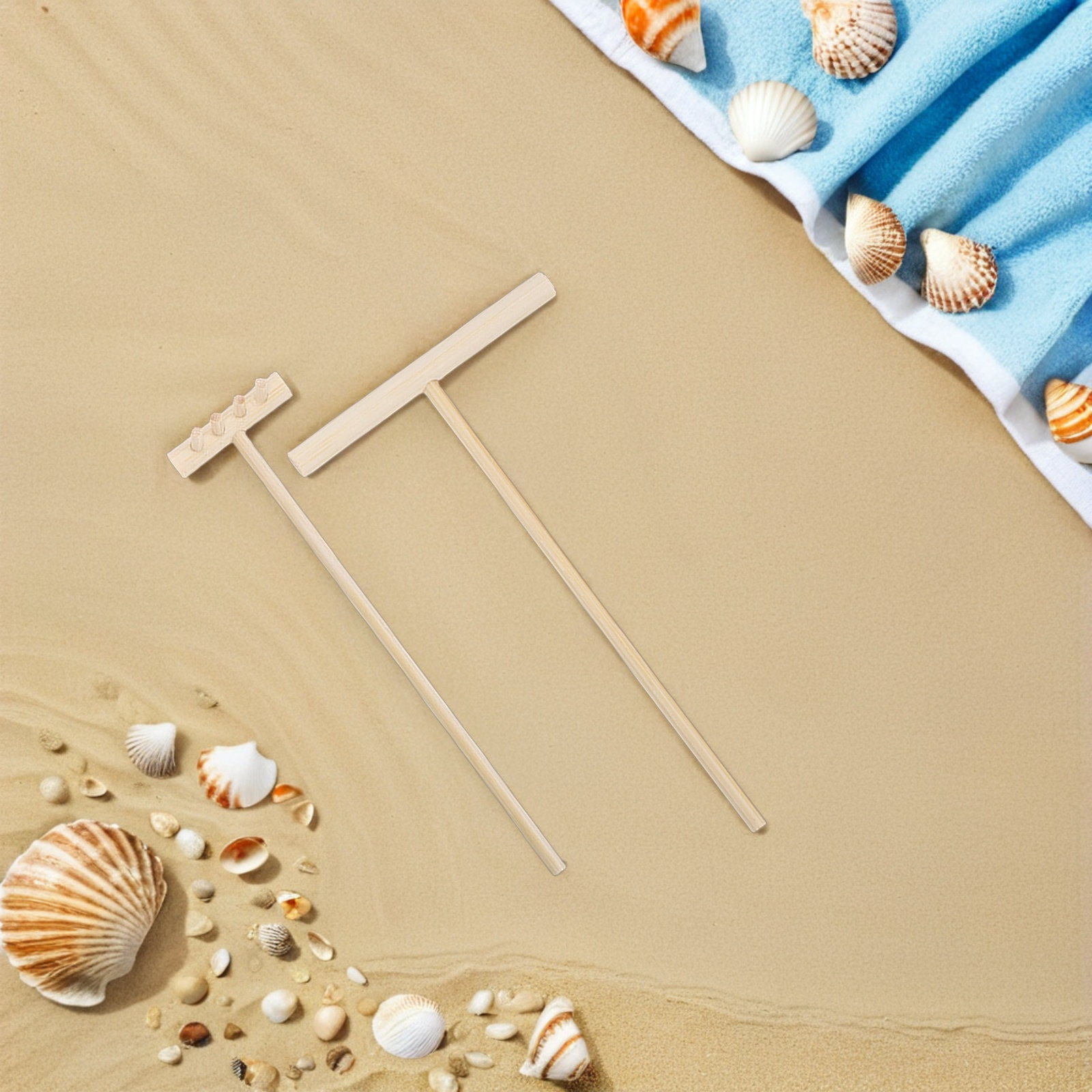 Set di 5 Mini Rastrelli in Bam - Gardening Tools Rake recensione e prezzo